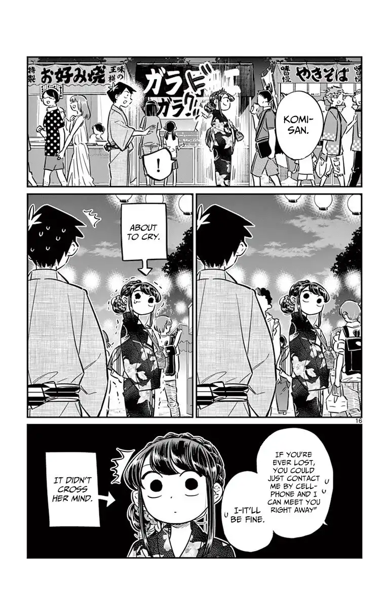 Komi-san wa Komyushou Desu Chapter 47 16